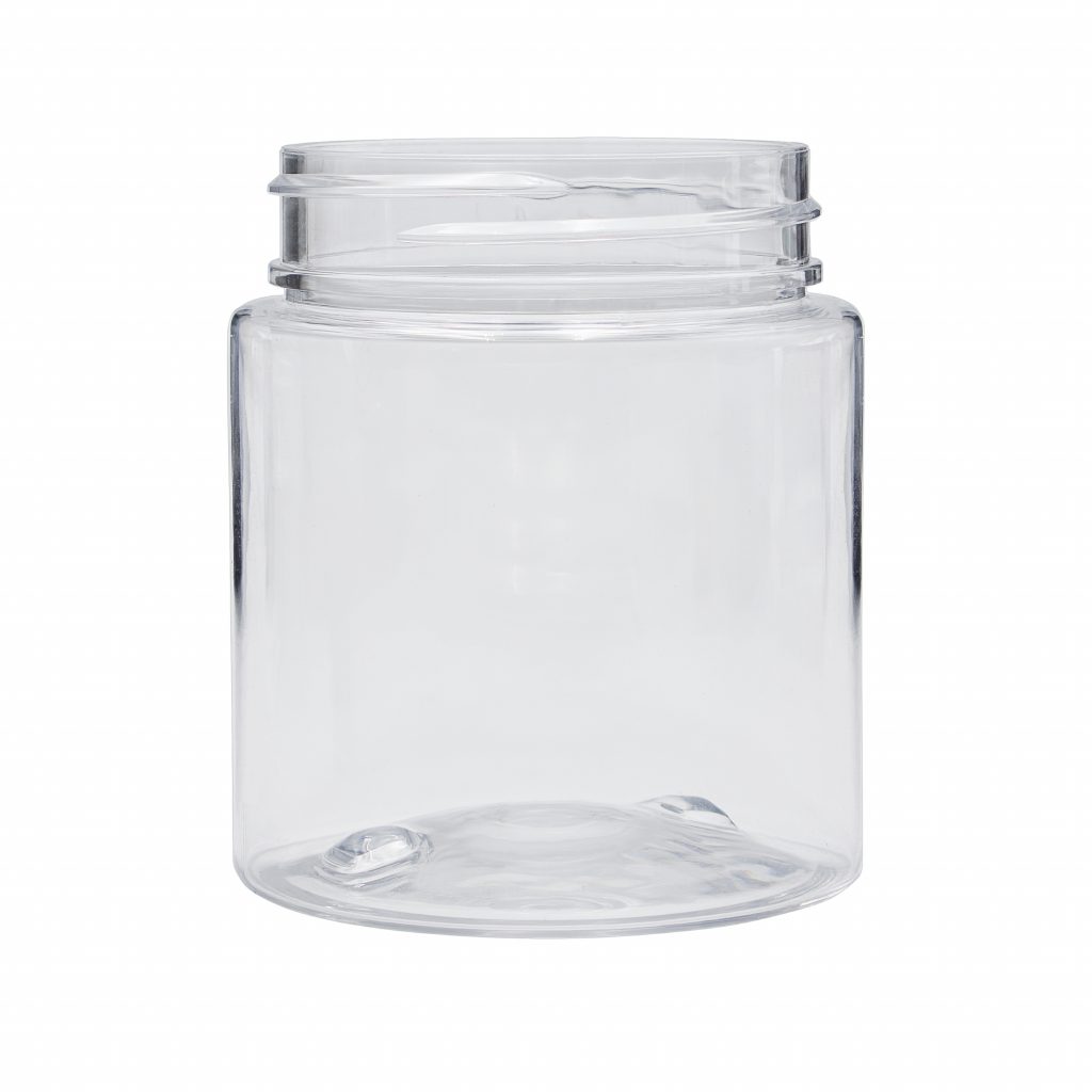 4oz Clear Plastic Jar